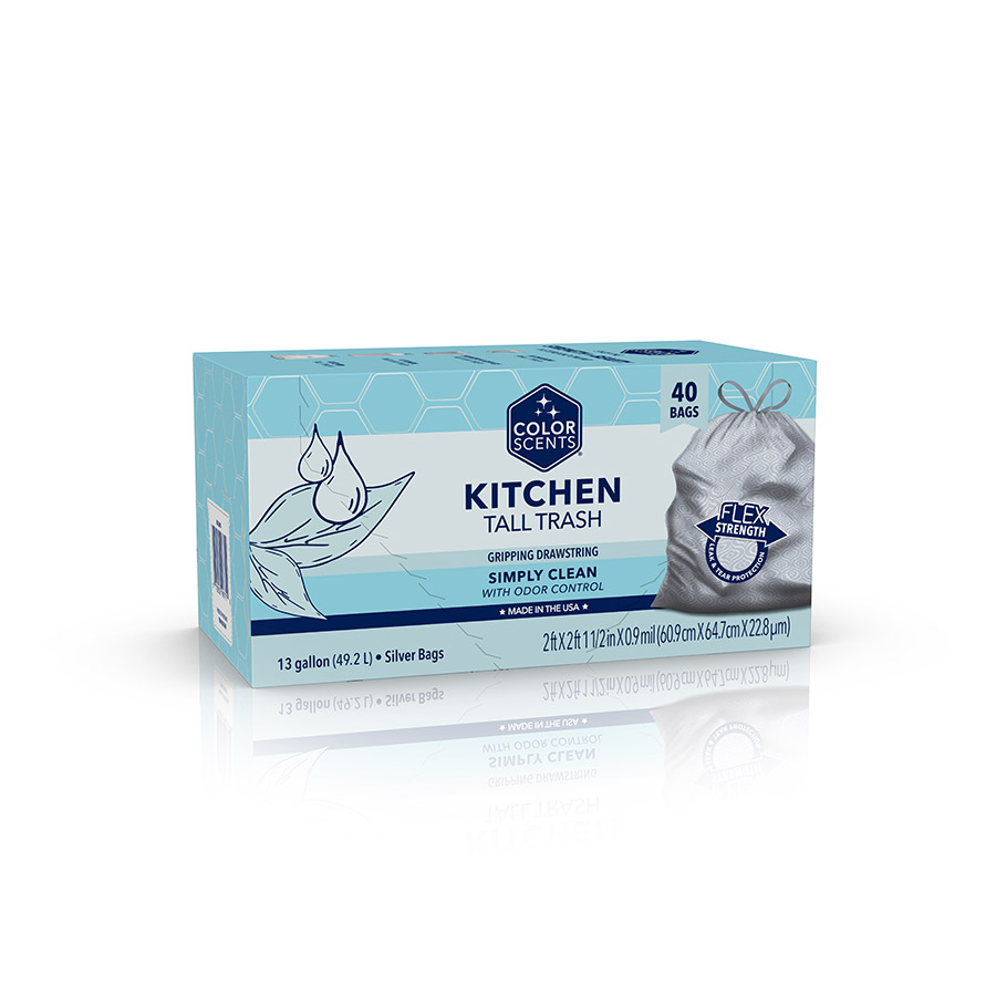 Scented kitchen 2025 trash bags